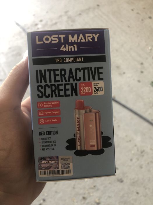 Vape lost mary 3200 puffs 4 arome
