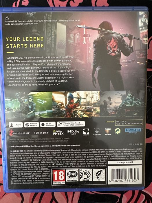 Диски на Пс 5 The Crew moterfest и Cyberpunk 2077 RUS