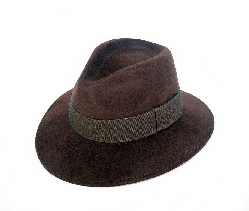 Palarie din fetru de lana Bond - Neagra sau maron