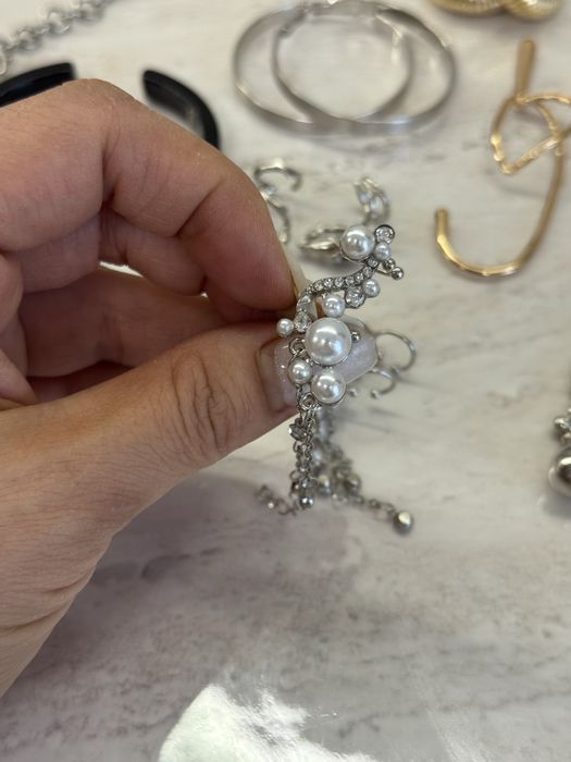 Бижутерия серги капы конго