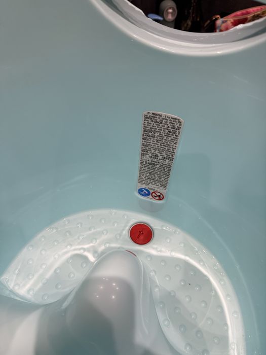 Ok BABY вана за къпане и сяданя OPLA синя