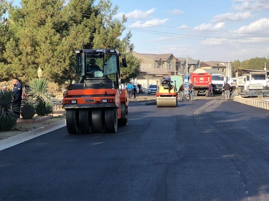 Качественное асфальтирование и ремонт дорог в Ташкенте. Своя техника