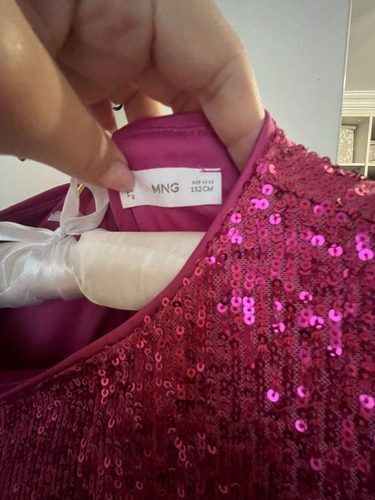 Salopete mama-fiica Mango marime M si 10-12ani