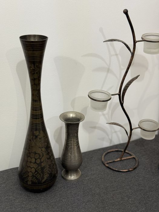 Вази от Индия 20 век - месинг