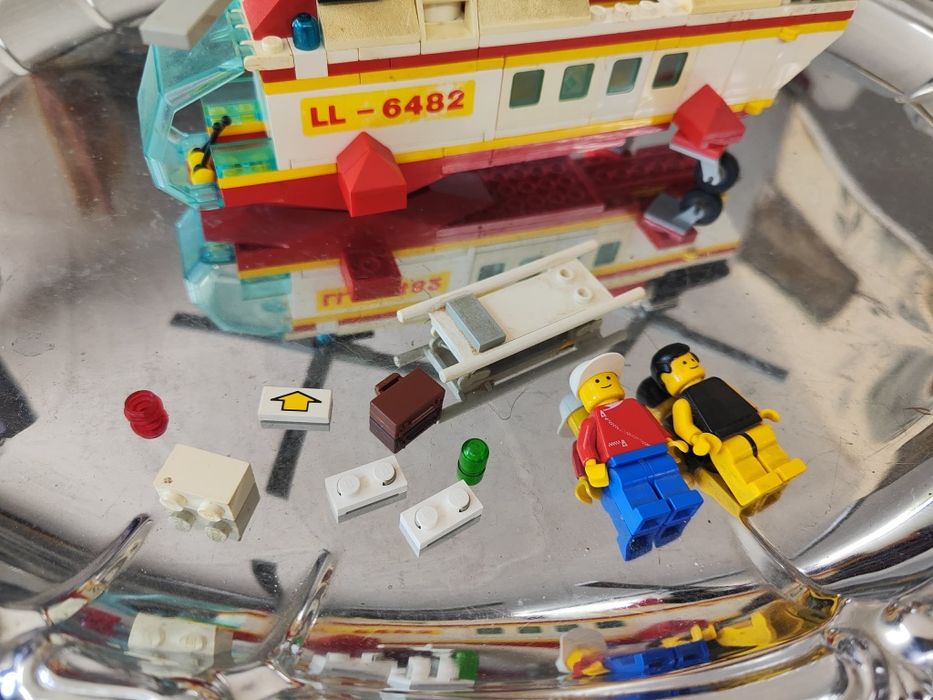 Лего 6482 lego rescue helicopter 1989 г