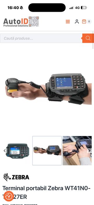 Terminal portabil Zebra WT41N0-T2S27ER