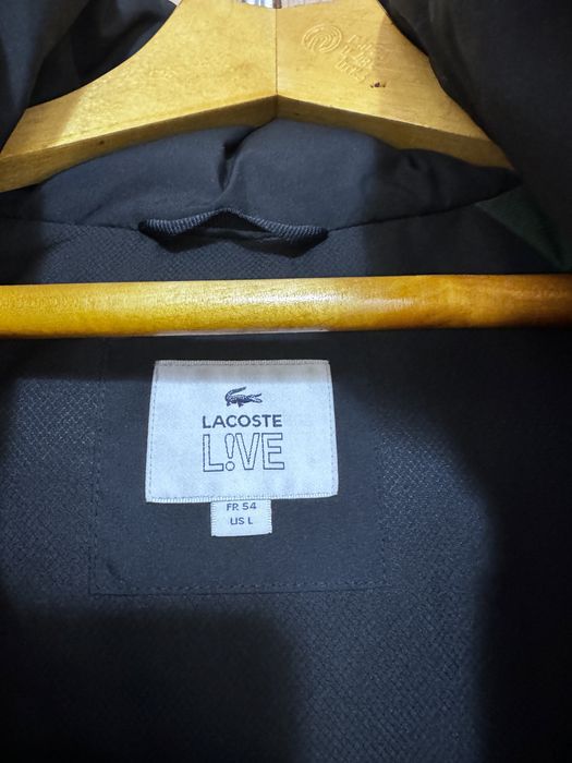 Пальто пуховик Lacoste