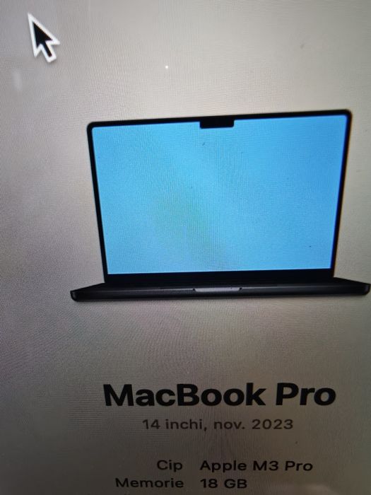MacBook  M3Pro 18 ram 512 Gb