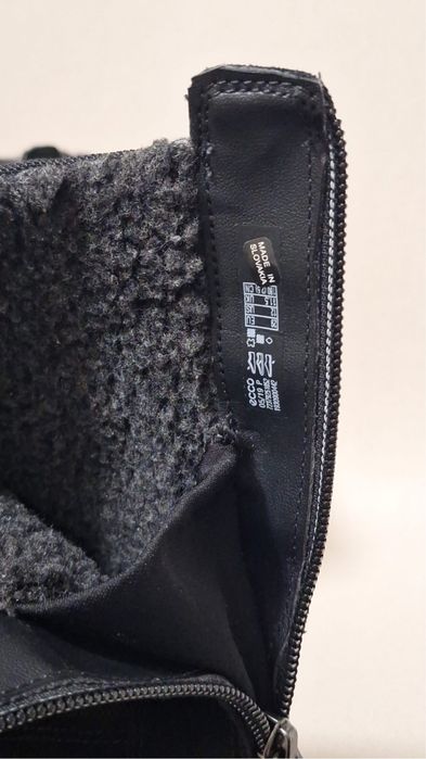 Vand cizme Ecco din piele naturala, imblanite, marimea 29