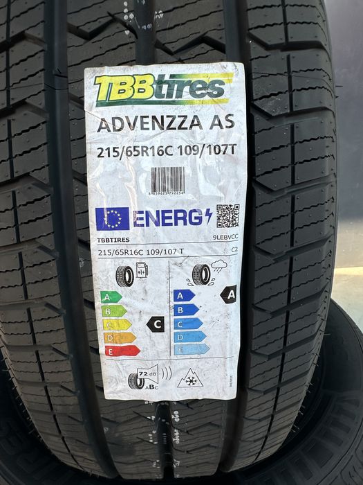 Нови Всесезонни Бусови Гуми TBB TIRES ADVENZZA AS 215/65R16C 109/107T 2156516 2156516C