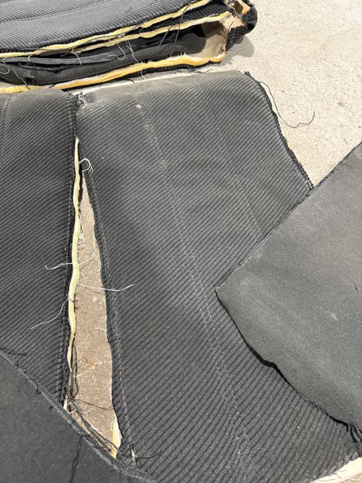 Ткань на BMW e34 для перешива на донора