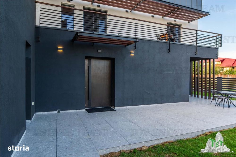 Casa moderna in Corbeanca cu 5 dormitoare si instalatia pentru piscina