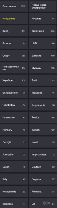 Удалённое подключение IPTV до 3600+ каналов