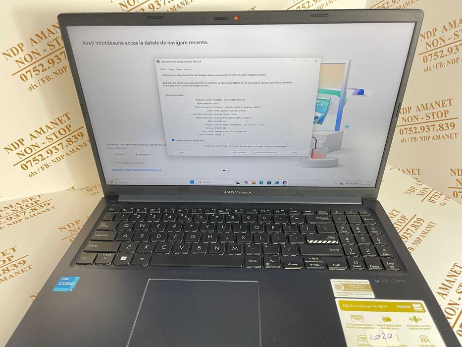 NDP Amanet NON-STOP Bld.Iuliu Maniu 69 ASUS VIVOBOOK 15 (50676)