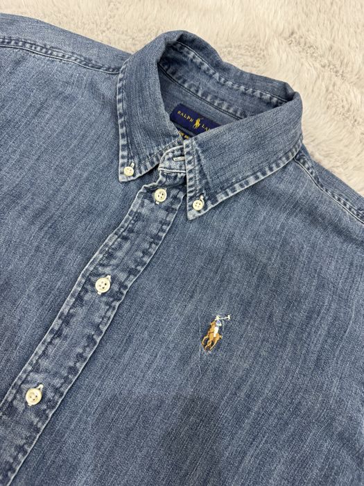 Мъжка дънкова риза RALPH LAUREN . Размер L
