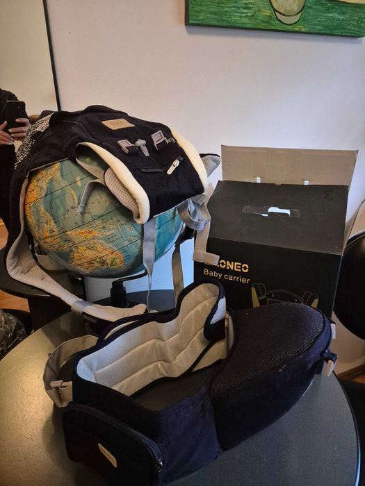 Marsupiu ergonomic cu scaunel 3-25 kg