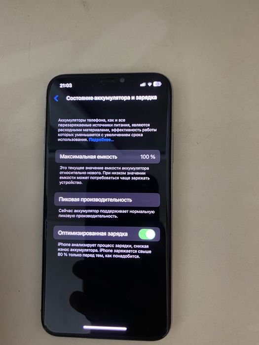 iPhone X 256gb 100%
