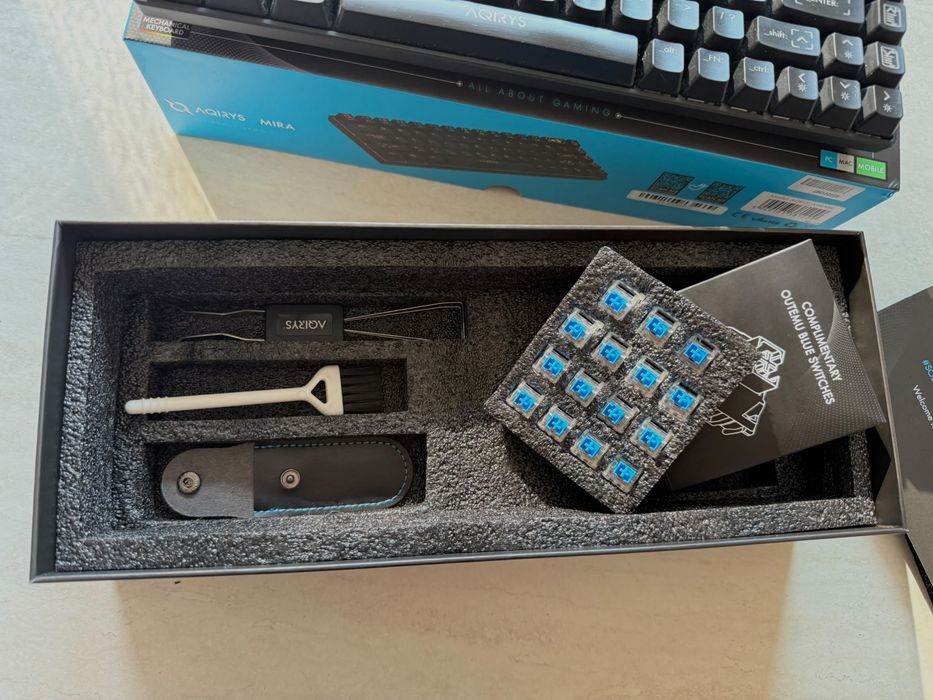 Tastatură mecanică Aqirys Mira RGB