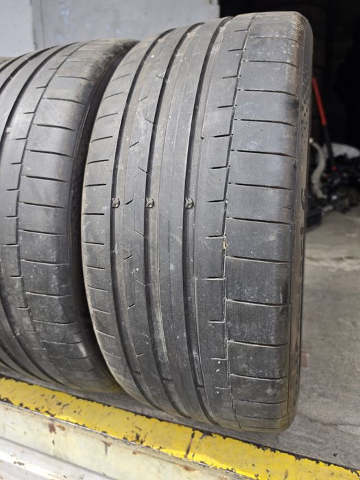 4 бр. летни гуми 255/40/20 Continental  AO DOT 4122 2x4,5 mm 2x3,5-4,5 mm