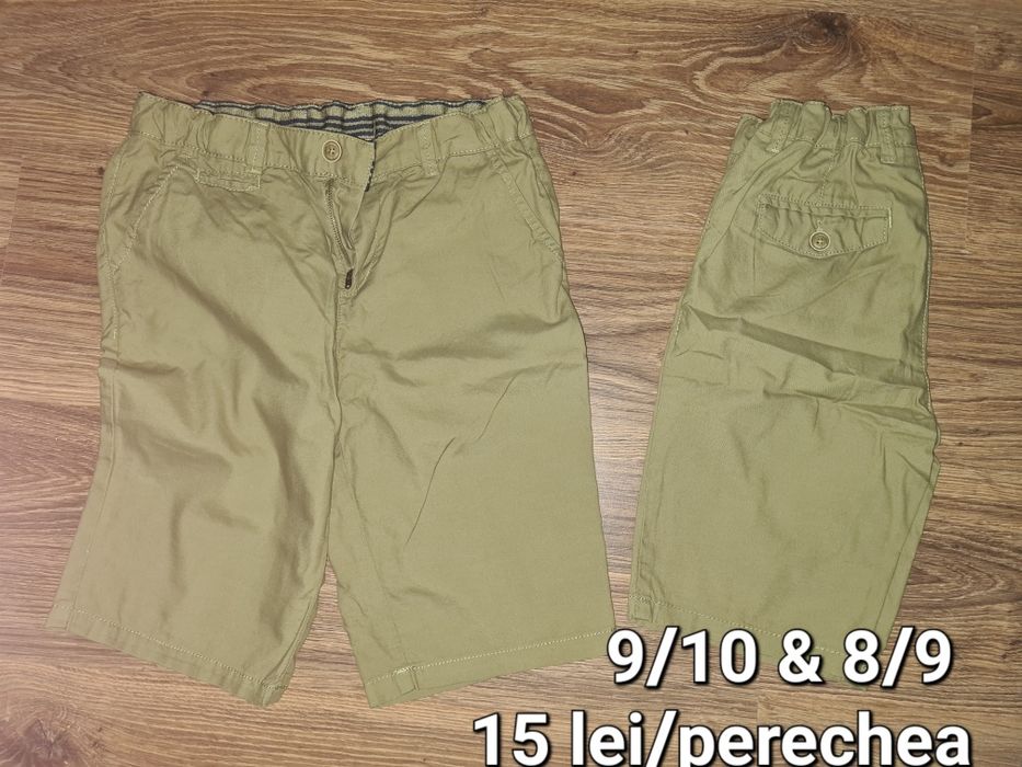 Pantaloni scurti baieti 8-10 ani