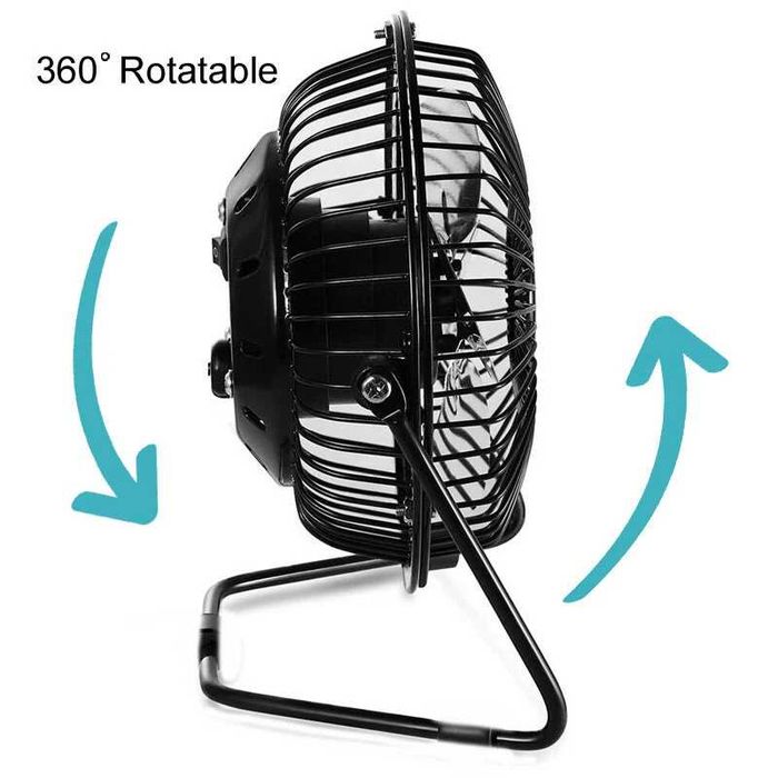 Mini USB Desk Fan 4 inch