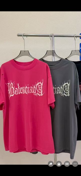 тениска balenciaga овърсайз