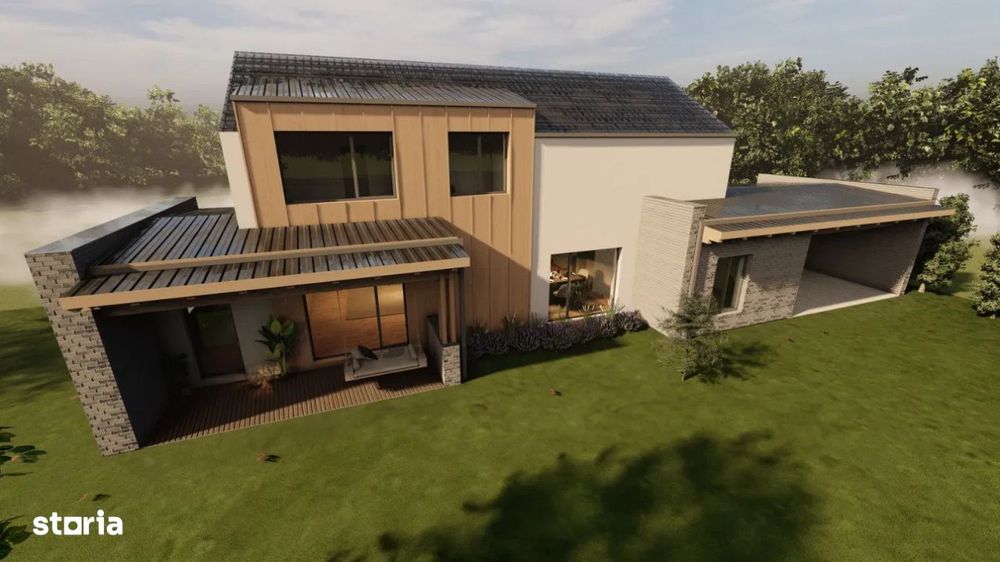 Casa individuala premium – Salicea, Cluj | Zona centrala | Teren 110