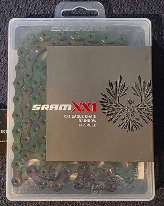 Lanț SRAM XX1 Eagle Rainbow 12 viteze – NOU, sigilat + PowerLock