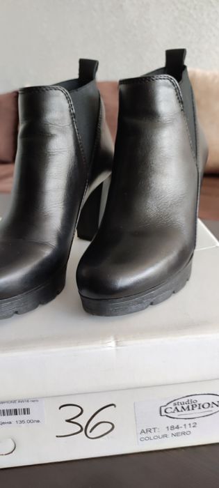 Дамски кожени боти CAMPIONE