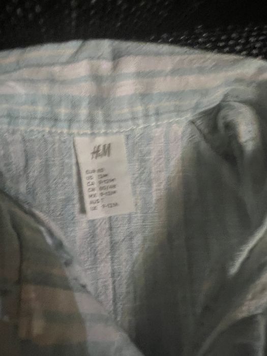 Ленени летни дрешки бебе