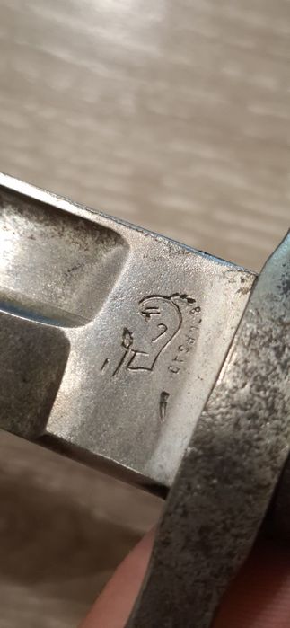 Pumnal Artilerie M1892 produs în Franța de BOURGADE