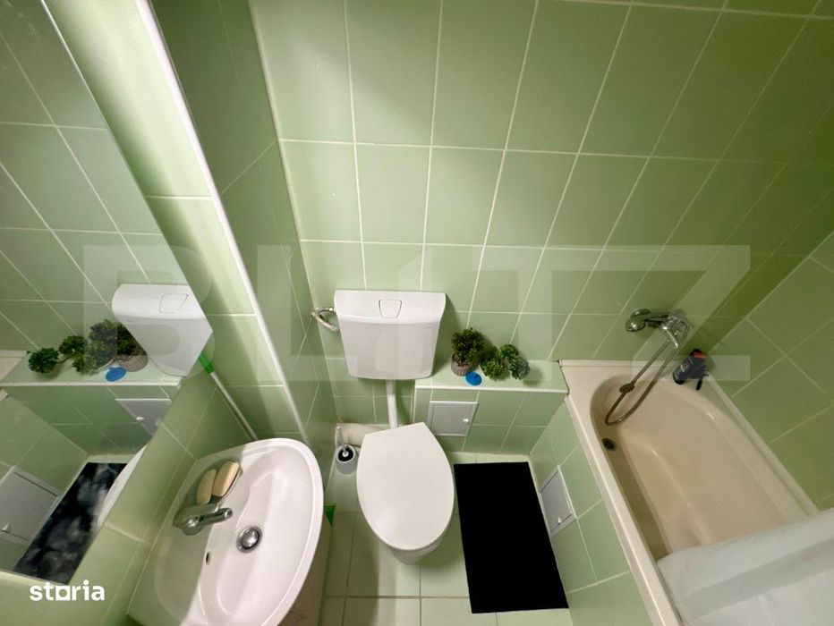 Garsoniera mobilata si utilata, zona Splaiul Crisanei