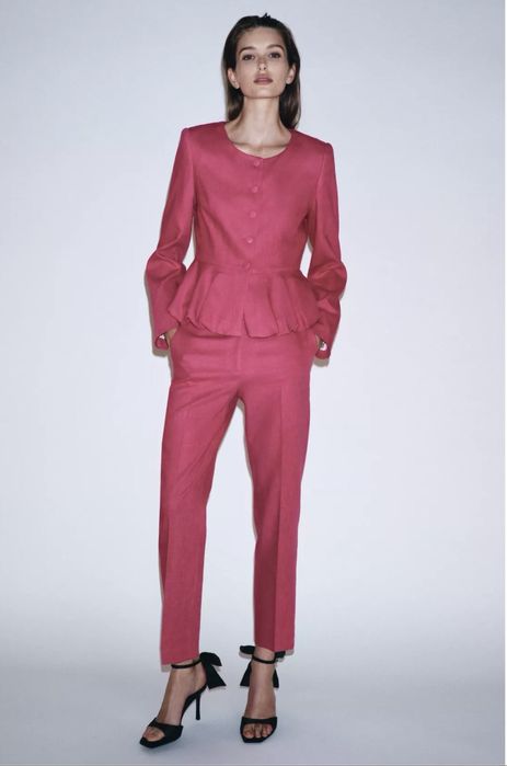 Нов костюм Zara с лен