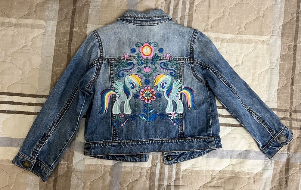 Джинсовая куртка Некст на 4-5 лет