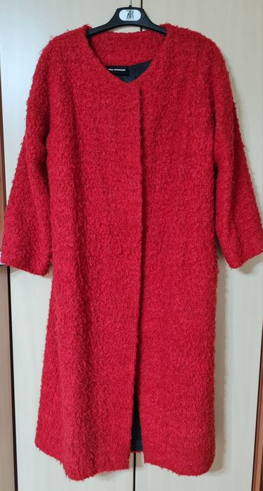 Шикарное буклированное пальто