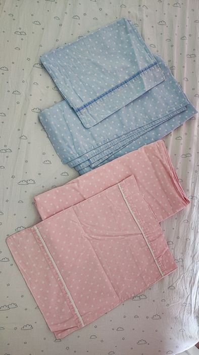 Протектори, бебешки завивки, комплекти