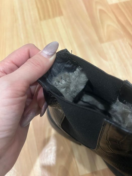 Ботинки зимние , натуралка 40р