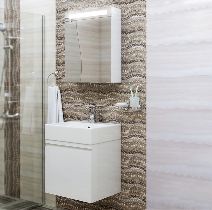 НОВ комплект шкафове за баня Тринити