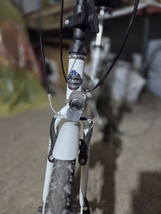 Bicicleta Torpado pliabila alba