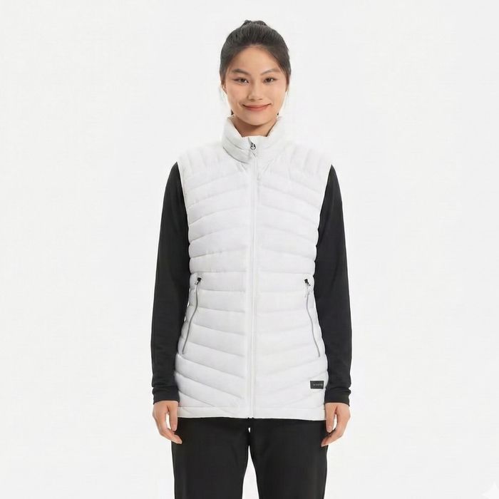 Vestă cu umplutură din puf Mt100 Trekking - produs resigilat Decathlon