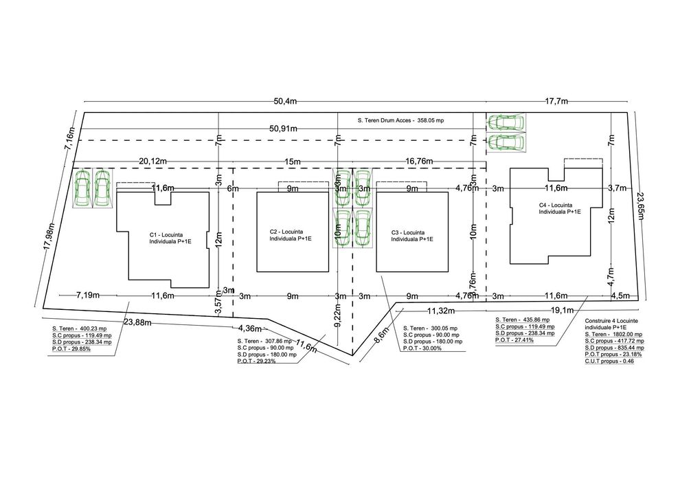 1800 mp TUNARI - Proiect Cu Autorizatie De Constructie 4 CASE