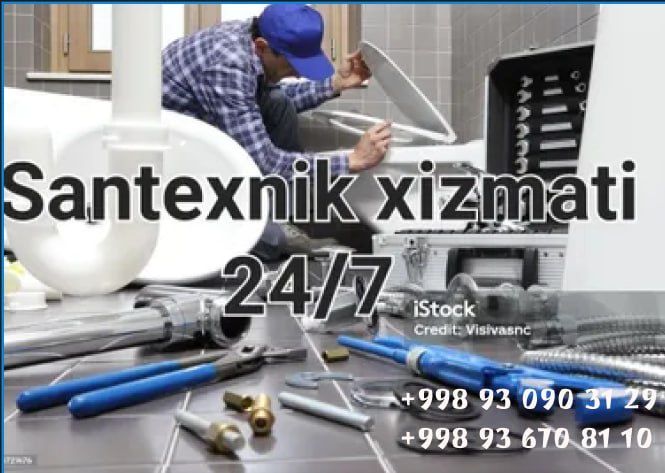Santexnik xizmati 24/7