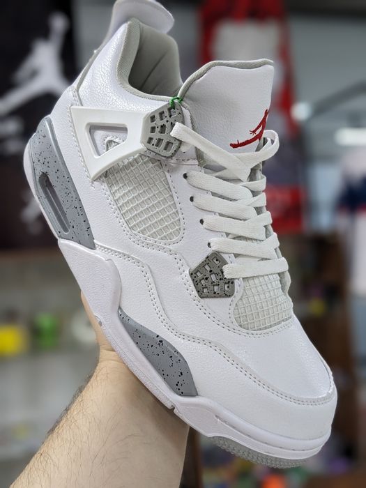 Кроссовки Nike Air Jordan 4 White Oreo