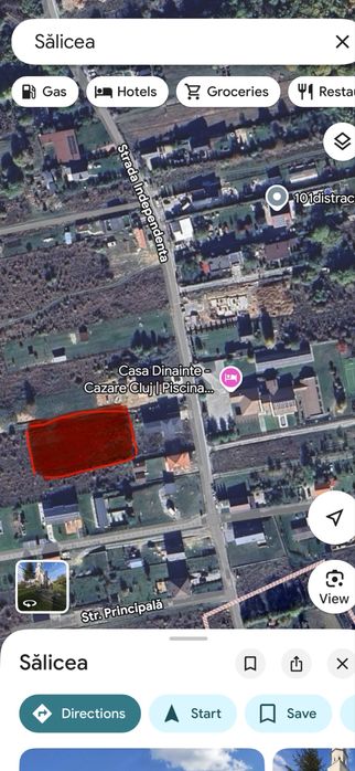 Teren intravilan de vanzare Salicea, Cluj