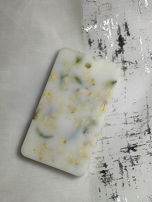 Аромасаше ручной работы с сухоцветами