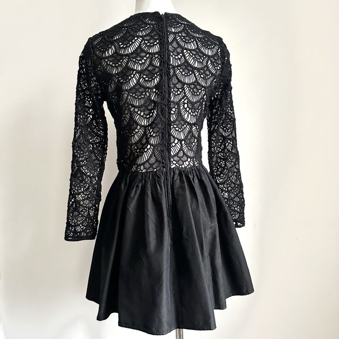 RED Valentino оригинальное готическое мини-платье