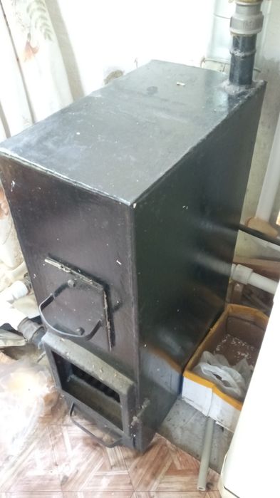 Печь отопления, под газ, 100 КВ.м