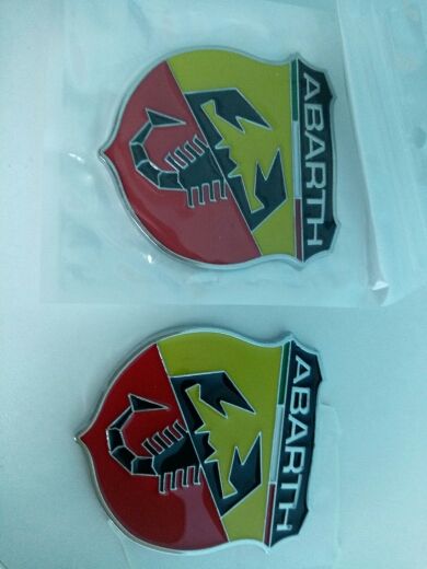 Emblema Logo 3D Abarth - Fiat Bravo Punto 500