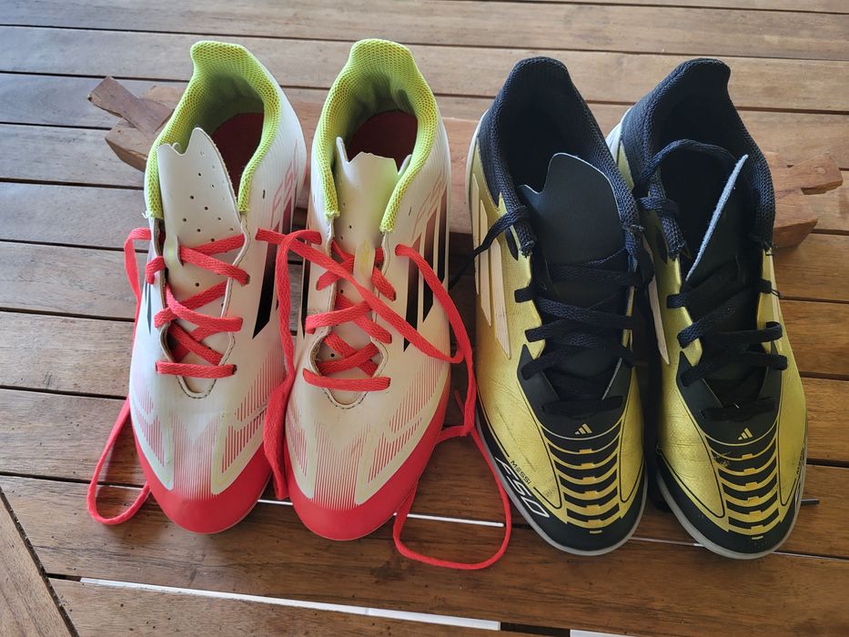 Ghete de fotbal copii Adidas Messi F50