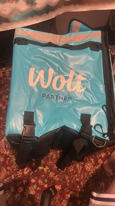 Термосумка wolt. Как новый